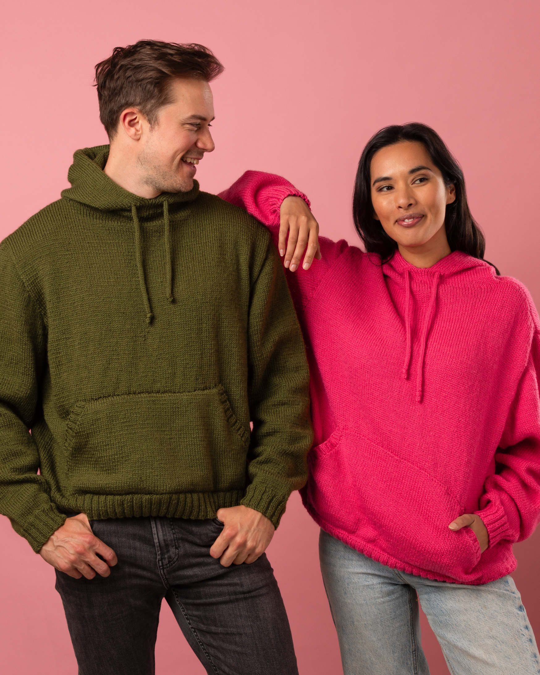 The Harper Hoodie - Adults Knitting Pattern | PT 8725 – Bendigo