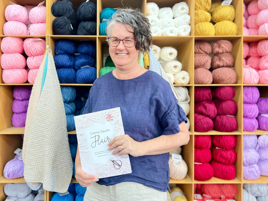 Meet Shelley Husband - Author, educator and Granny Square queen!