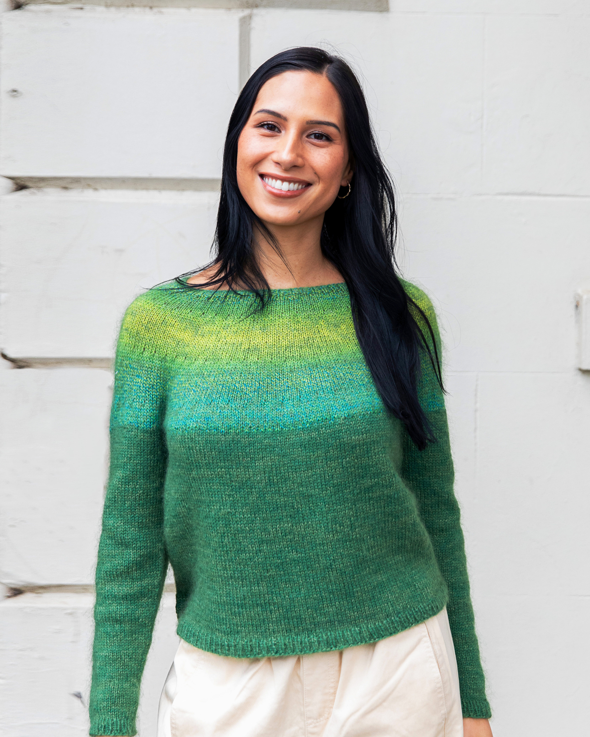 Gorgeous Green Gradients: make the Isabella in lush shades