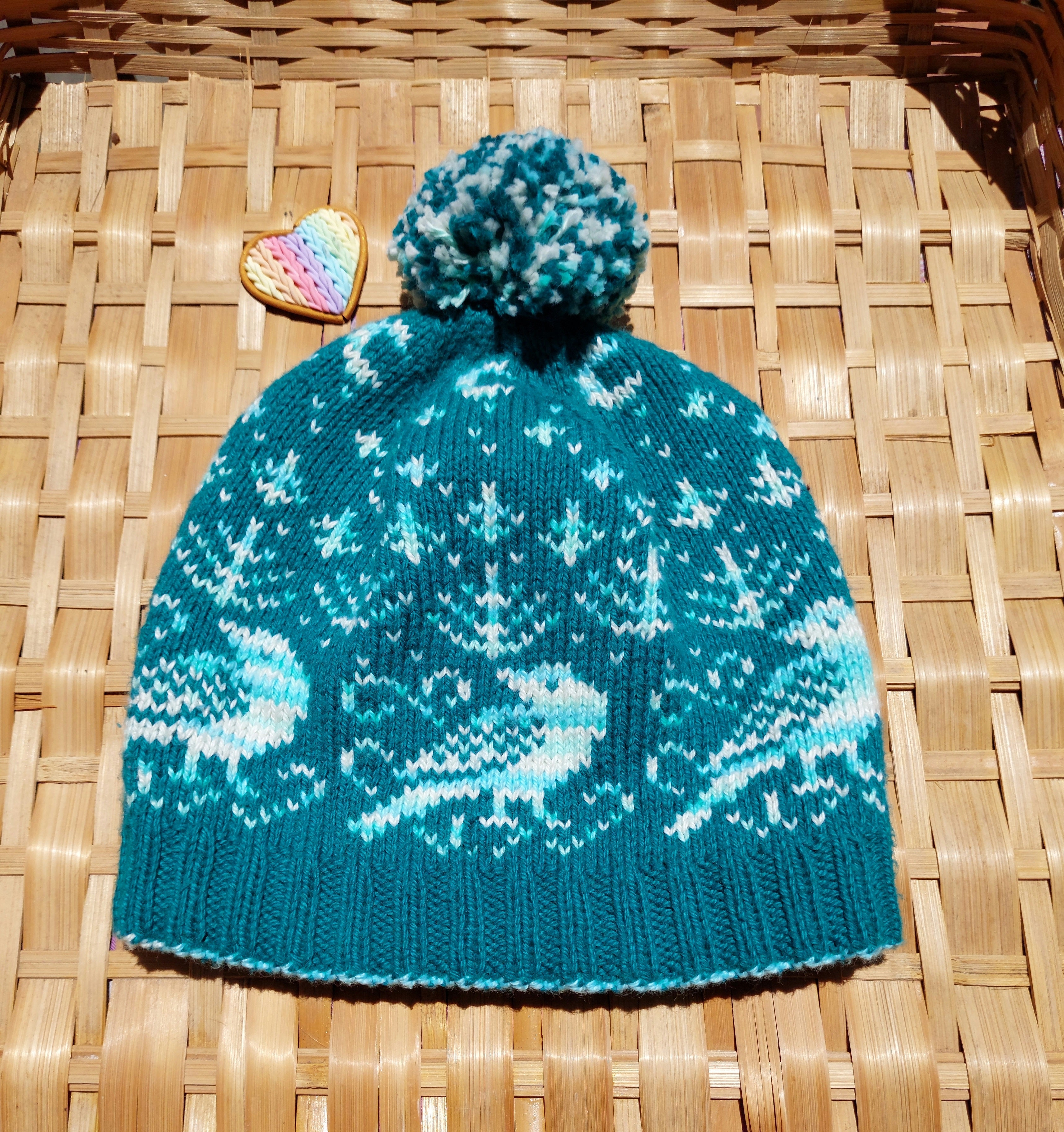 Bird in a Pine Forest Beanie PDF
