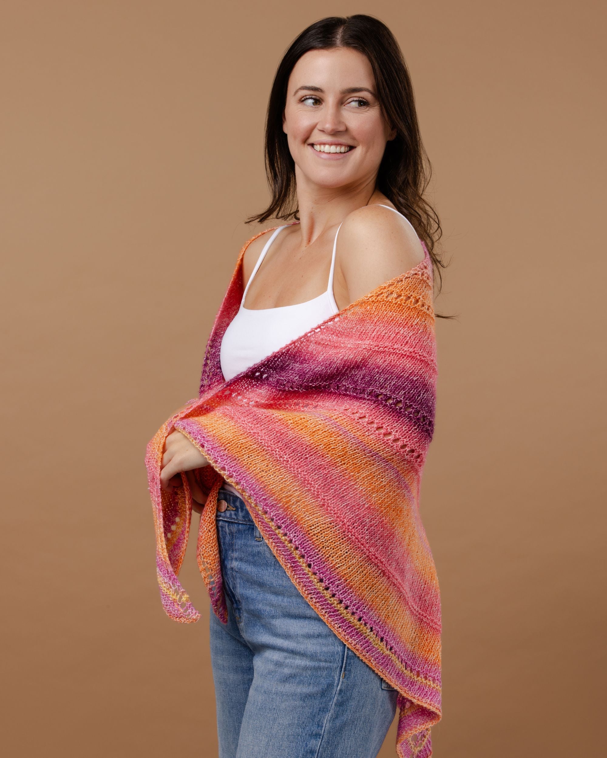The Scarlett Shawls - Knitting or Crochet Pattern | PT 8735