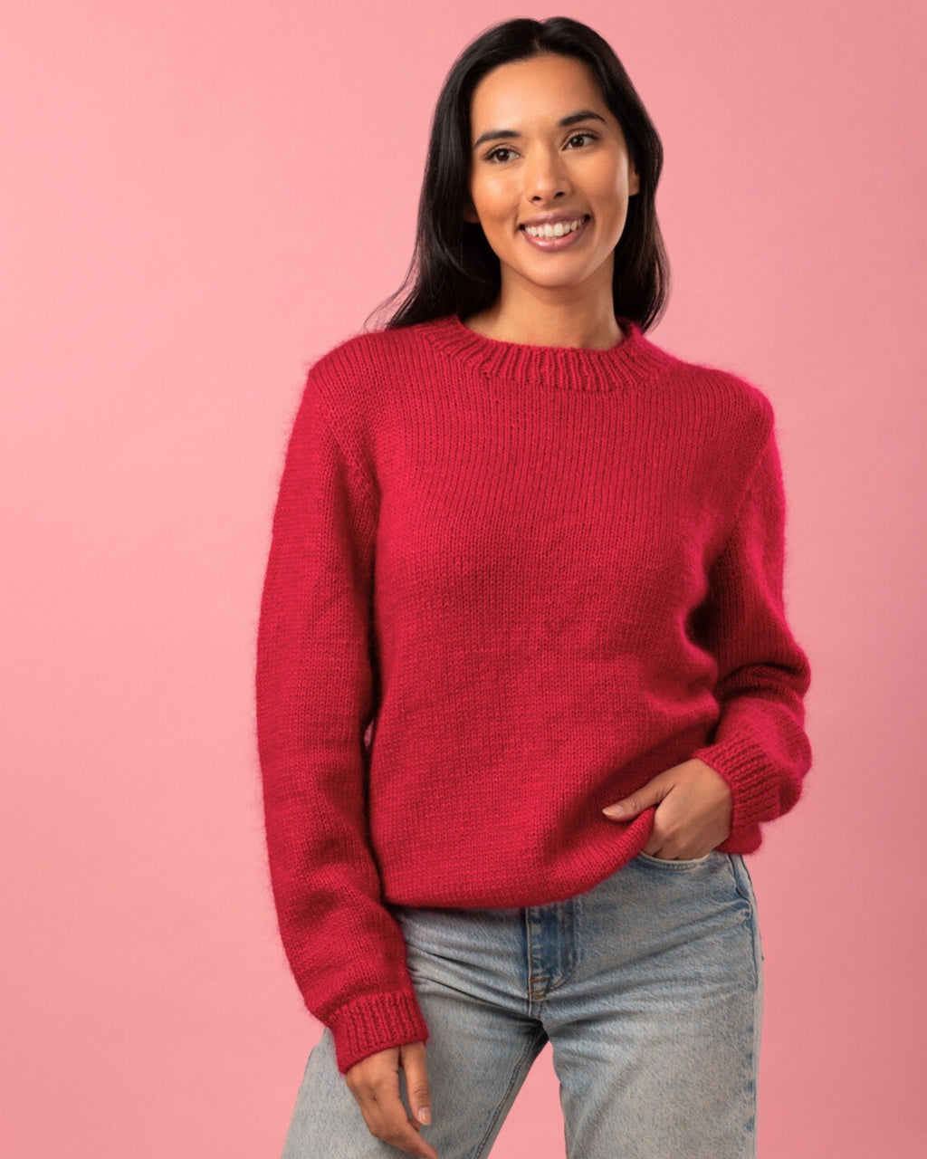 The Francesca Jumper - Adults Knitting Pattern | PT 8730