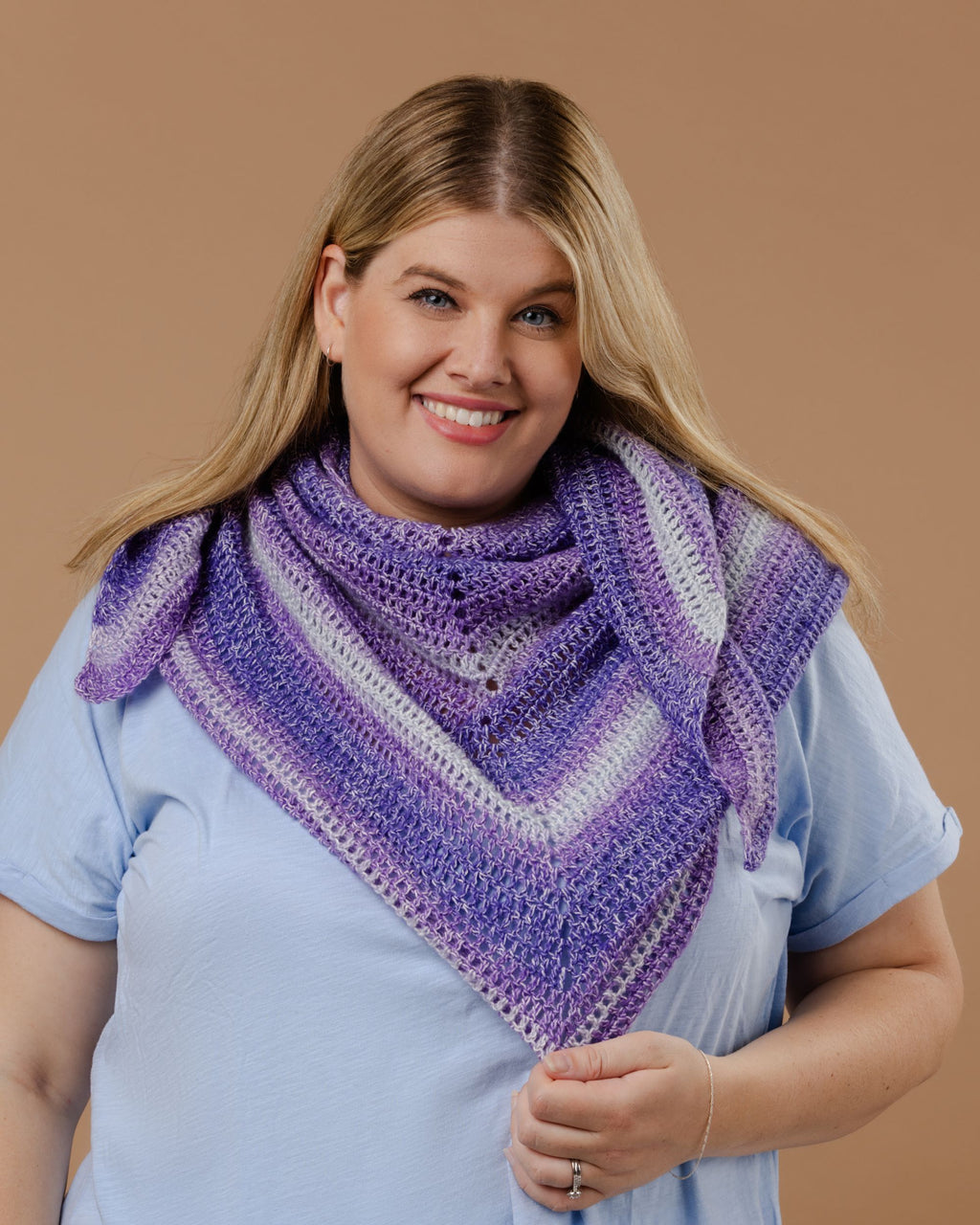 The Scarlett Shawls - Knitting or Crochet Pattern | PT 8735