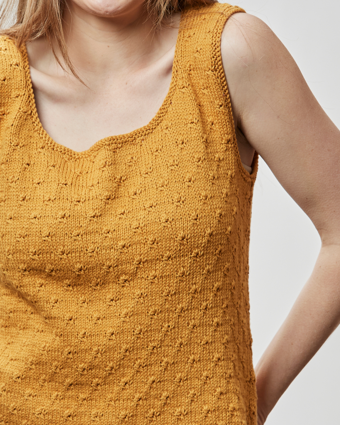 PT 8661 Lattice Tank - Knitting Pattern