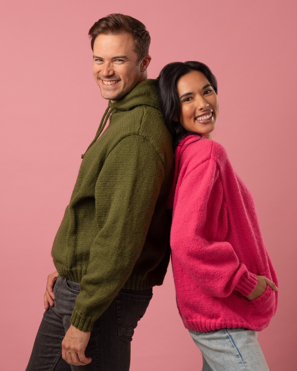 The Harper Hoodie - Adults Knitting Pattern | PT 8725