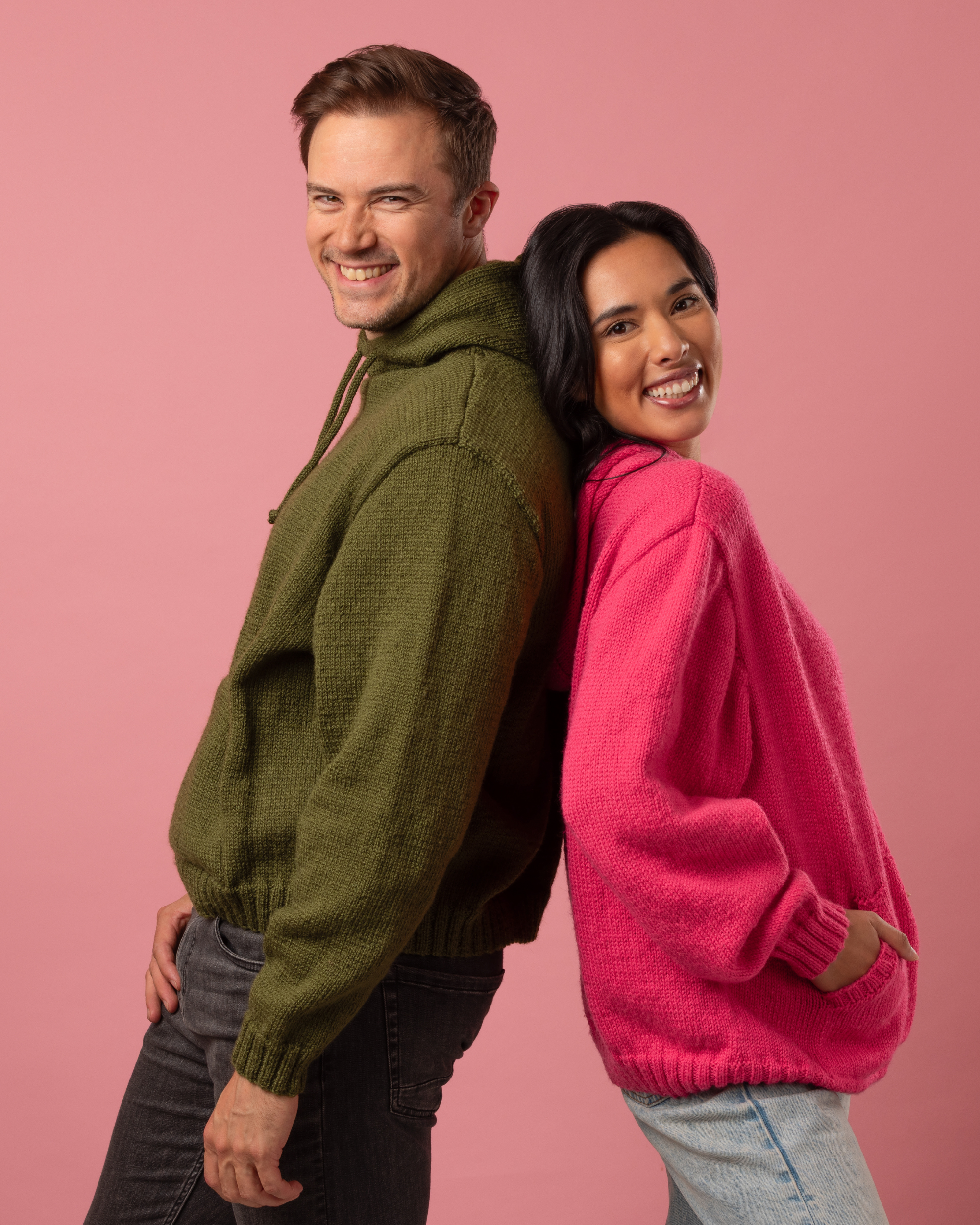 The Harper Hoodie - Adults Knitting Pattern | PT 8725