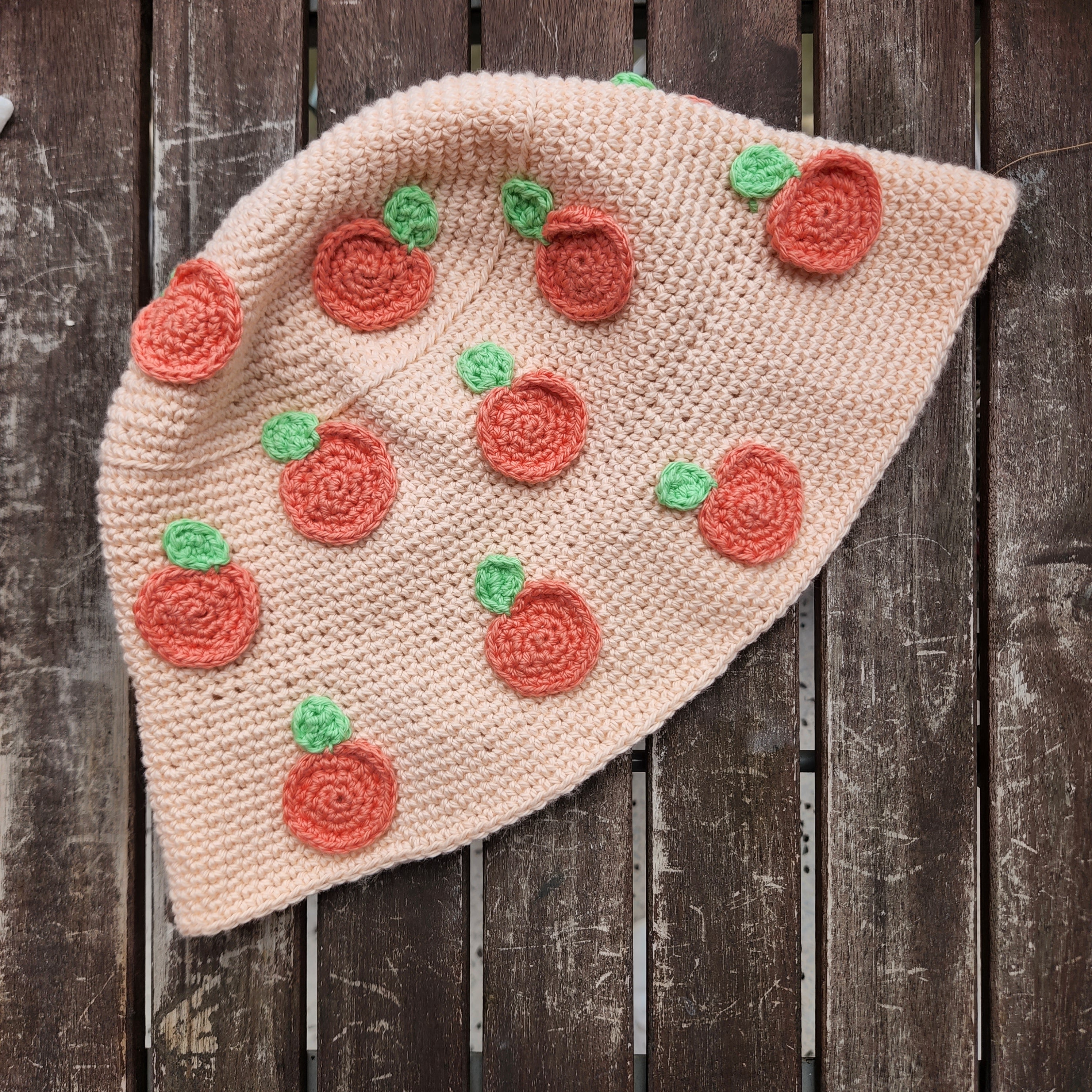 Peachy Keen Hat/beanie PDF