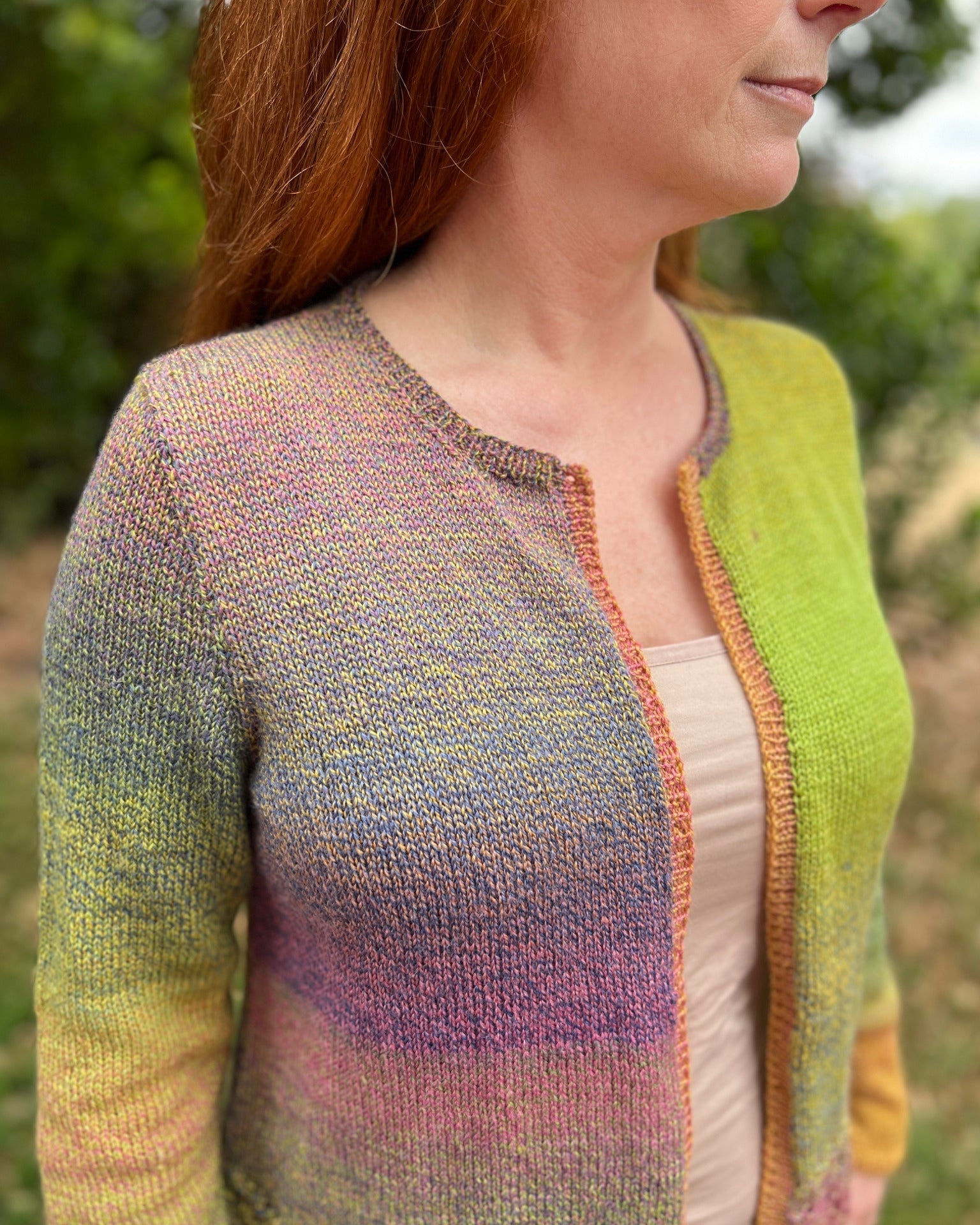 PT 8381 - 3/4 or Long Sleeve Cardigan - Knitting Pattern