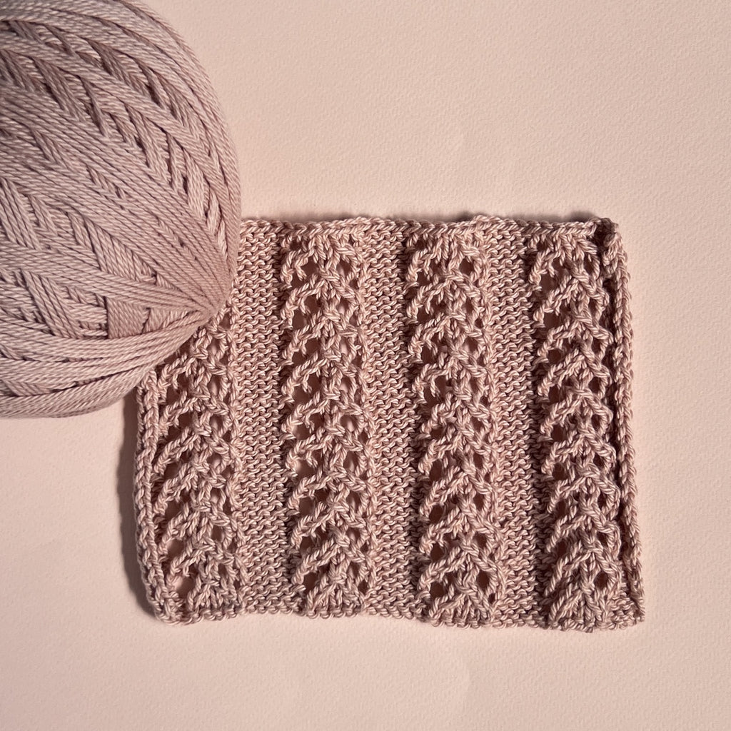 PT 8660 Eyelet Rib Tank - Adult Knitting Pattern