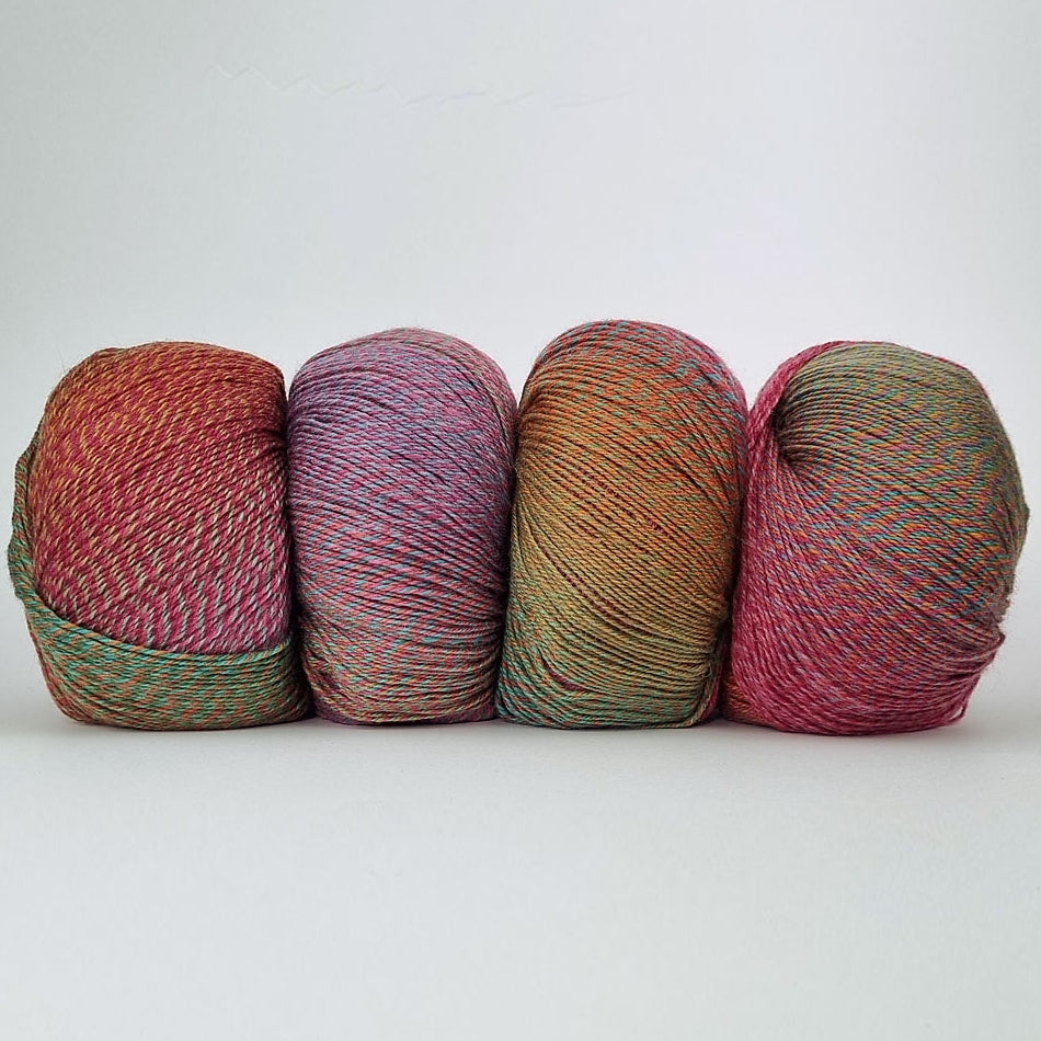 Multicoloured Sock Yarn 4 ply