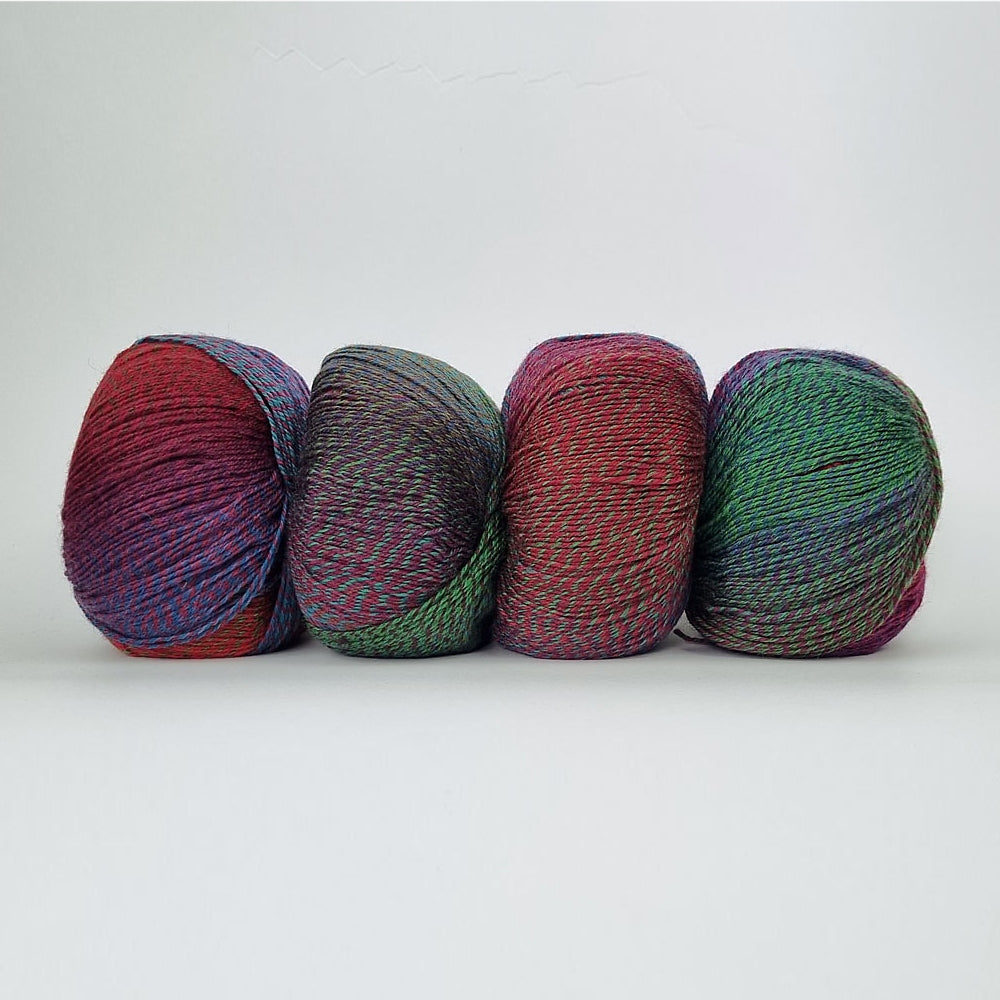 Multicoloured Sock Yarn 4 ply