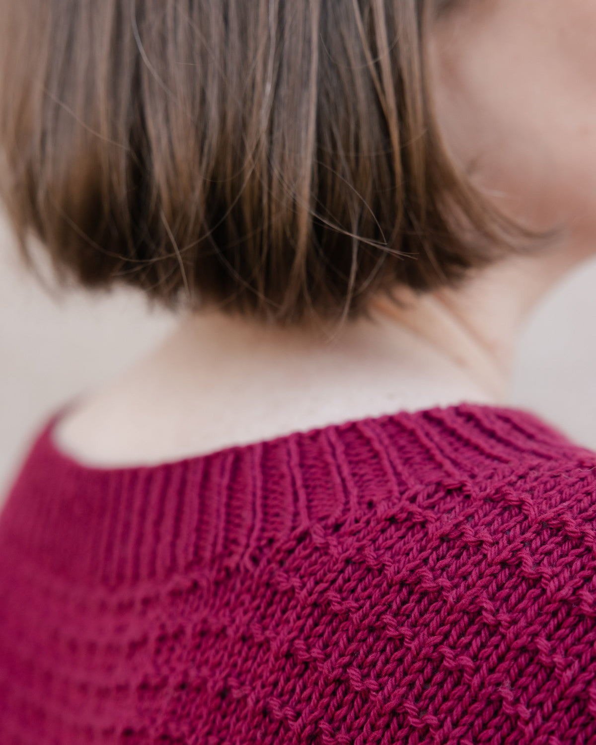 The Pamela Top - Women's Knitting Pattern | PT 8754