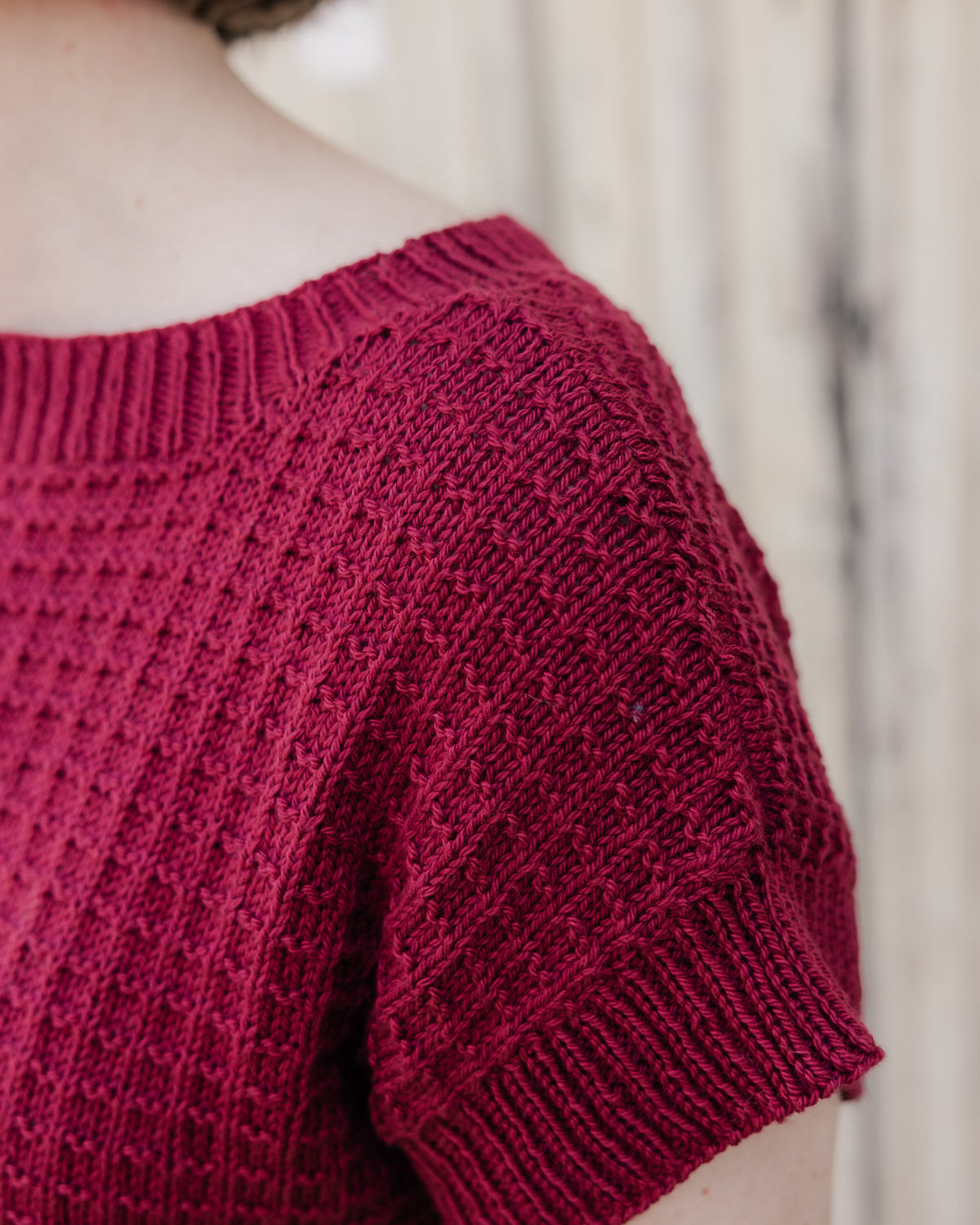 The Pamela Top - Women's Knitting Pattern | PT 8754
