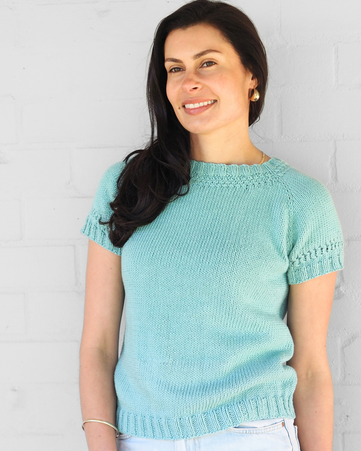 The Molly Tee - Women's Knitting Pattern | PT 8757