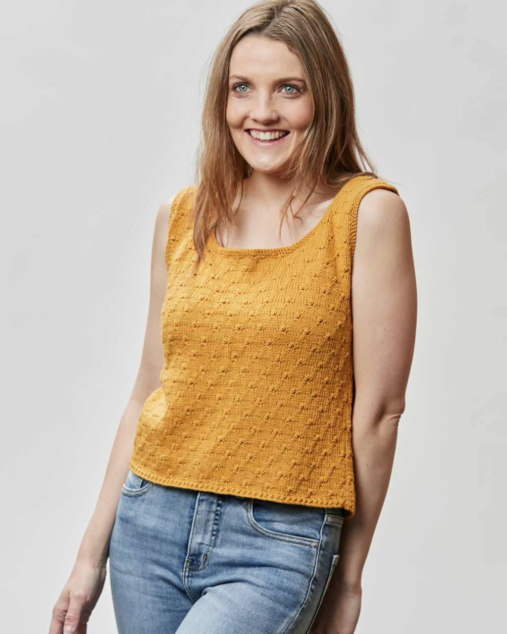 PT 8661 Lattice Tank - Knitting Pattern