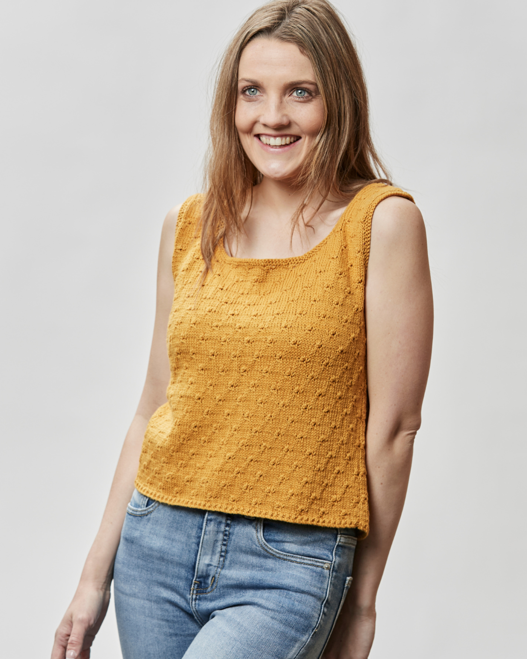PT 8661 Lattice Tank - Knitting Pattern