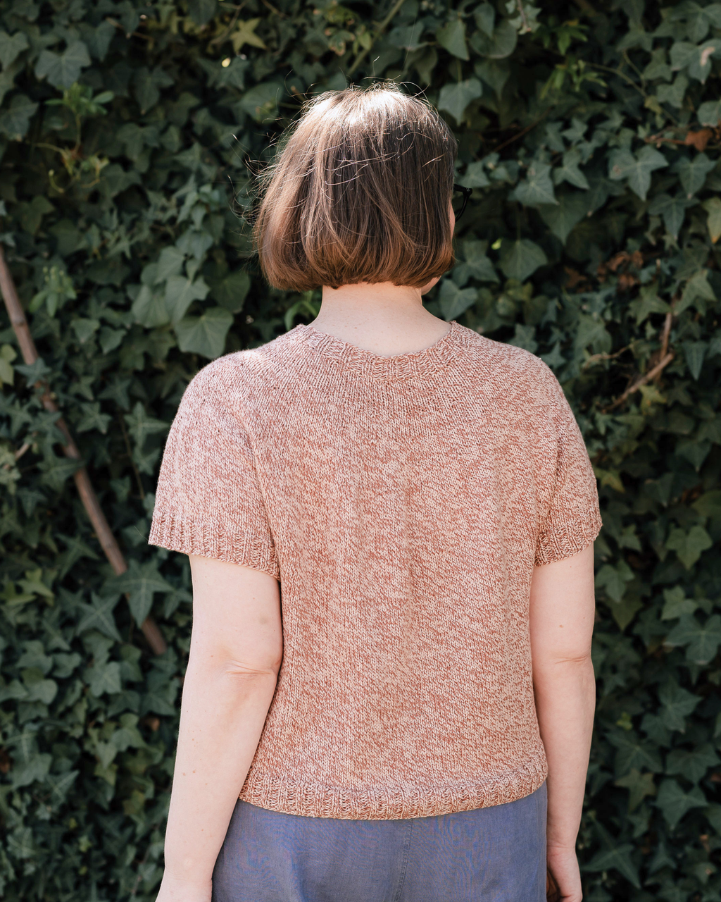 The Sunshine Tee - Women's Knitting Pattern | PT 8753