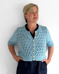 The Doris Short Sleeved Cardigan - Women's Knitting Pattern | PT 8758