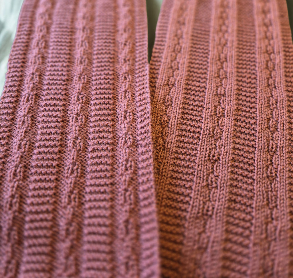 Boho Textured Chains Scarf PDF