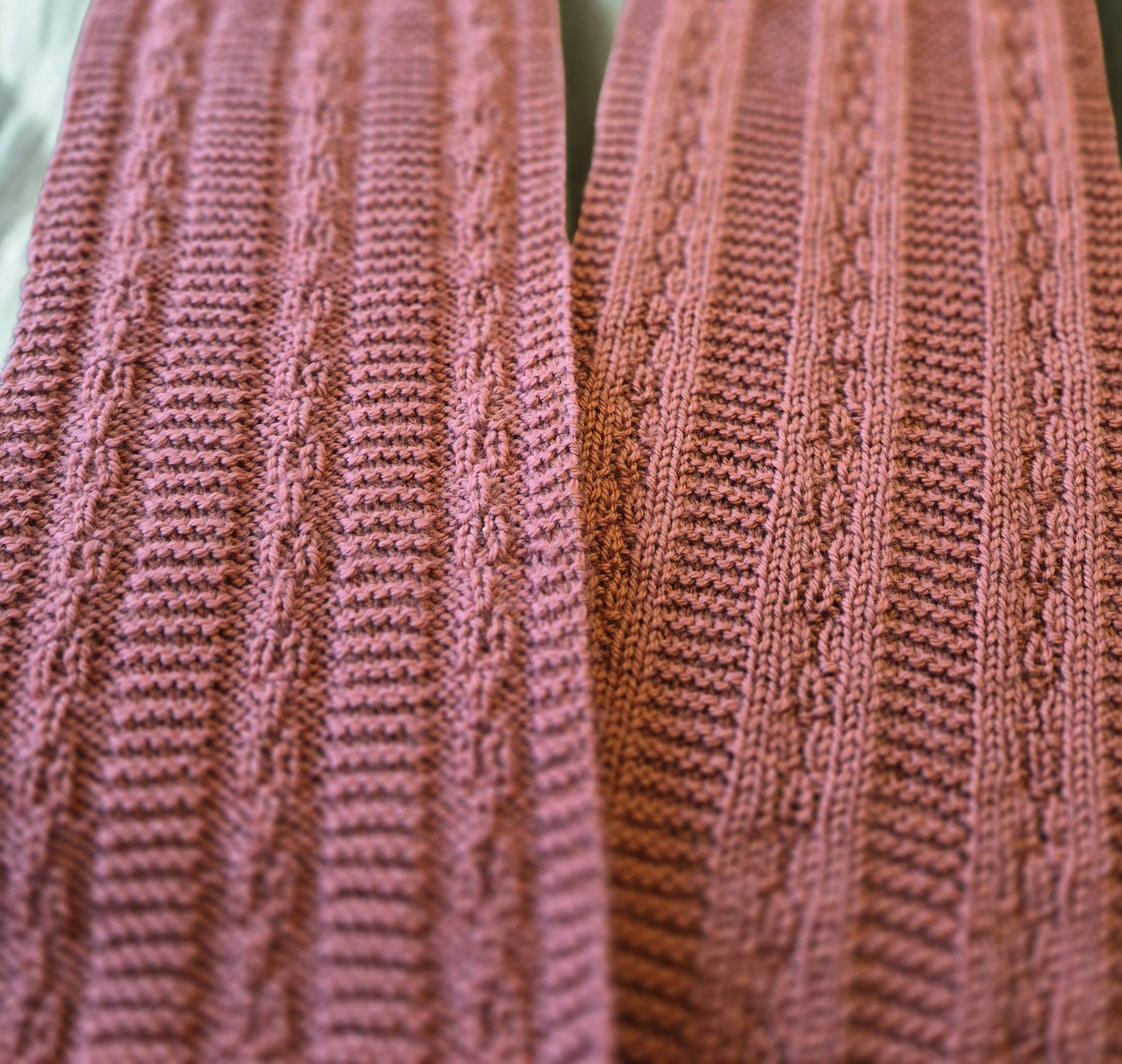 Boho Textured Chains Scarf PDF