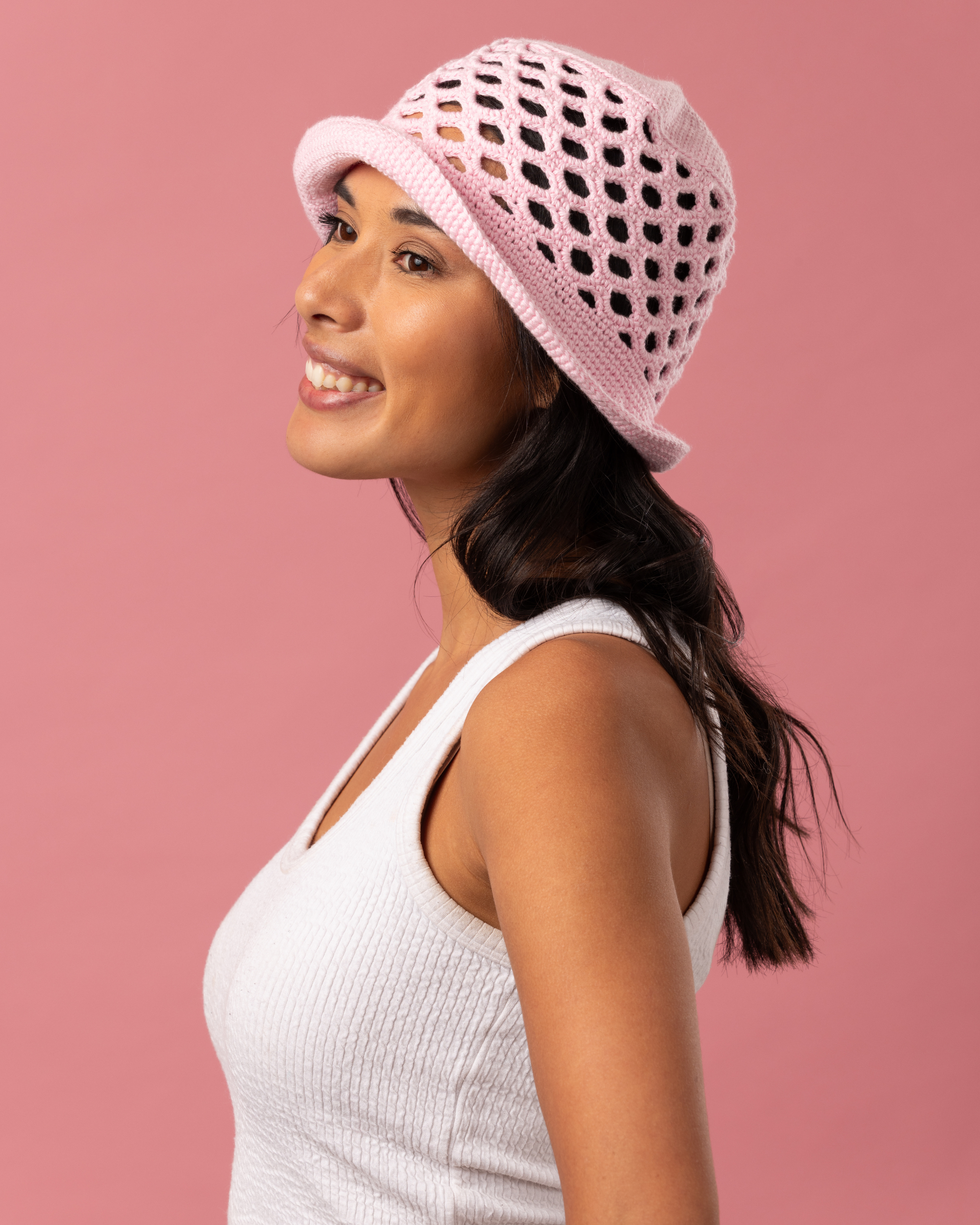 The Betty Bucket Hats - Adult and Kid Crochet Pattern | PT 8727