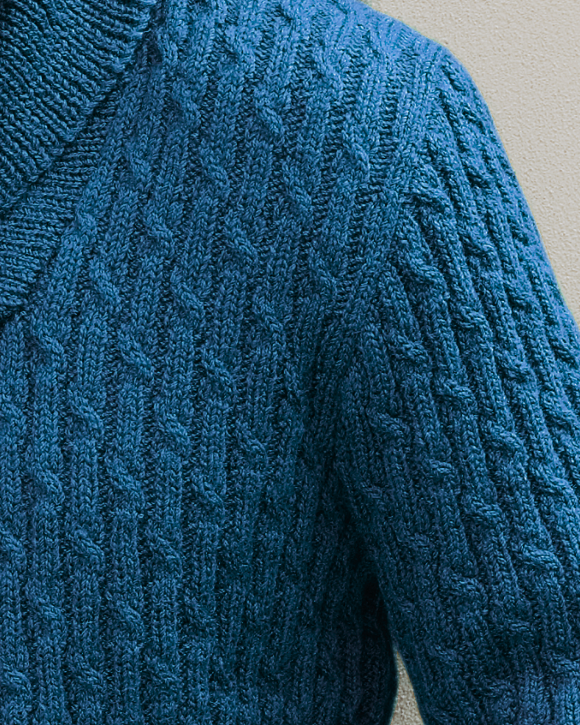 The Callum Cabled Jumper - Men's Knitting Pattern | PT 8724