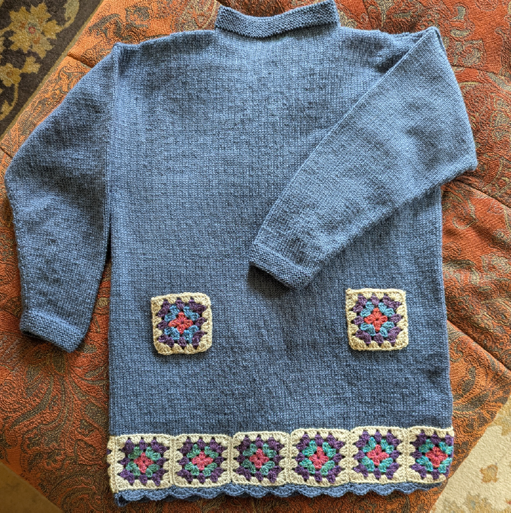 Easy Granny Square Jumper PDF