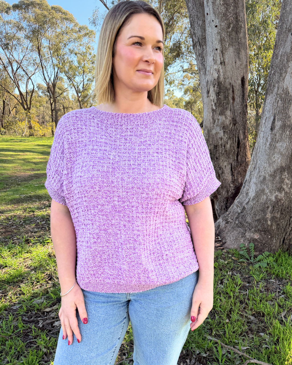 The Pamela Top - Women's Knitting Pattern | PT 8754