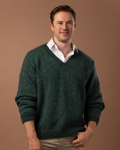 The Roma Crew or V-Neck Jumper - Adults Knitting Pattern | PT 8683