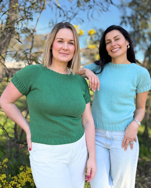 The Molly Tee - Women's Knitting Pattern | PT 8757