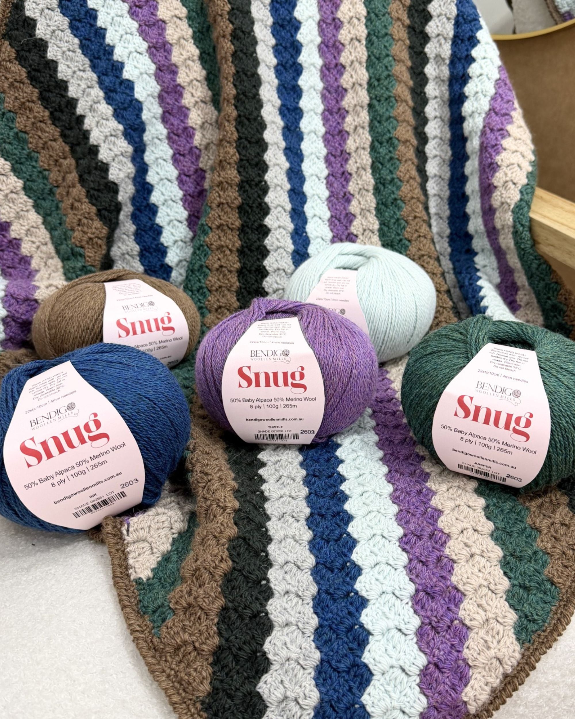 PT 8415 - Corner to Corner Blanket - Crochet Pattern