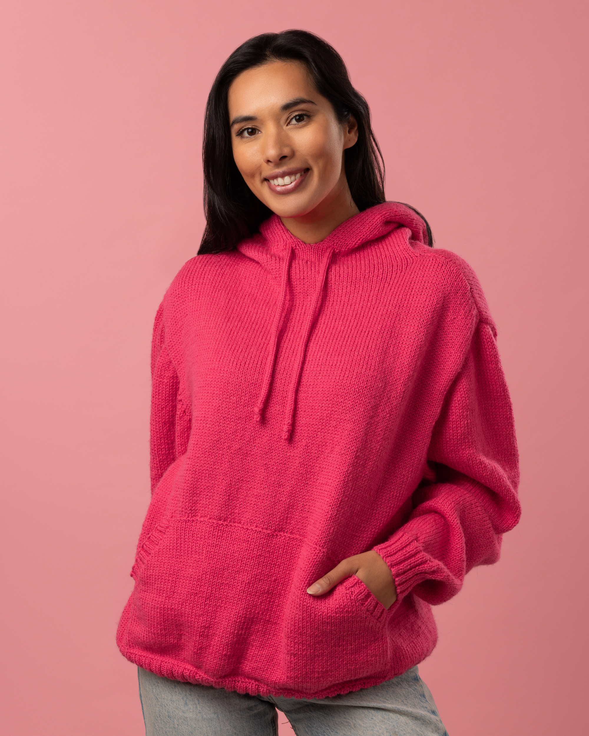 The Harper Hoodie - Adults Knitting Pattern | PT 8725