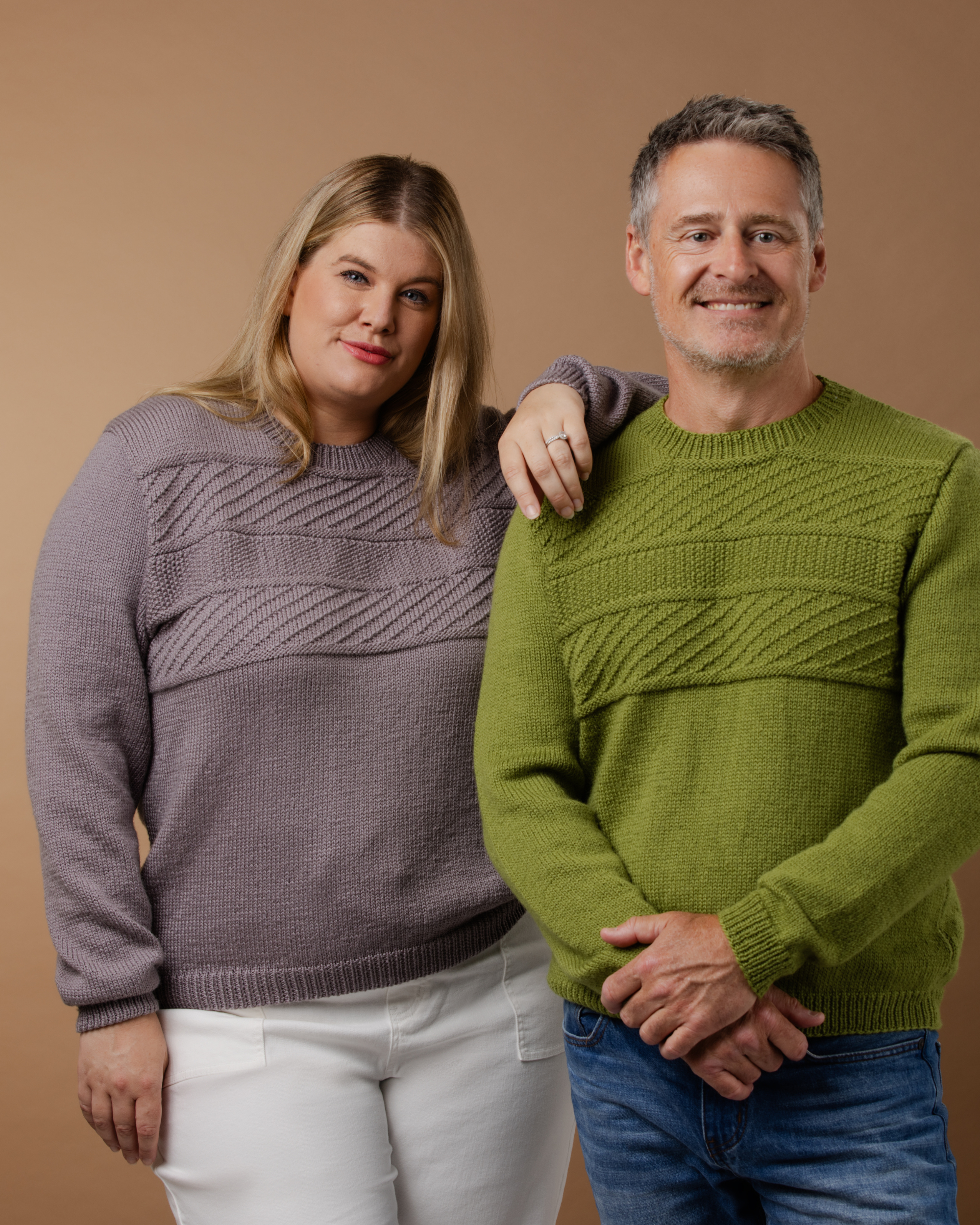 The Theo Textured Jumper - Knitting Pattern | PT 8726
