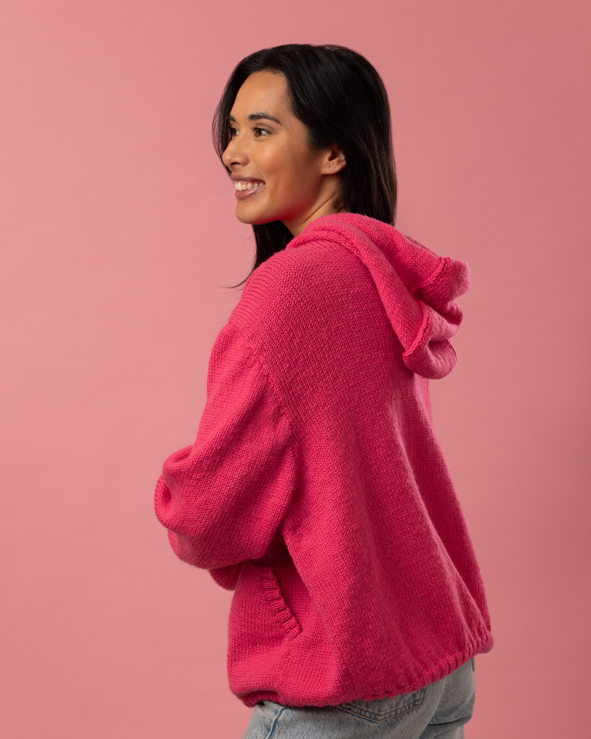The Harper Hoodie - Adults Knitting Pattern | PT 8725