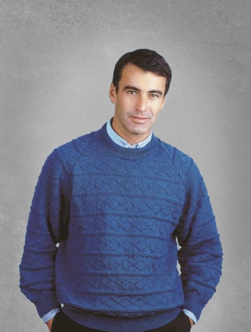 PT 8109 - Men's Horizontal Diamond Pullover PDF