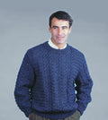 PT 8111 - Men's Textured Cable Jumper