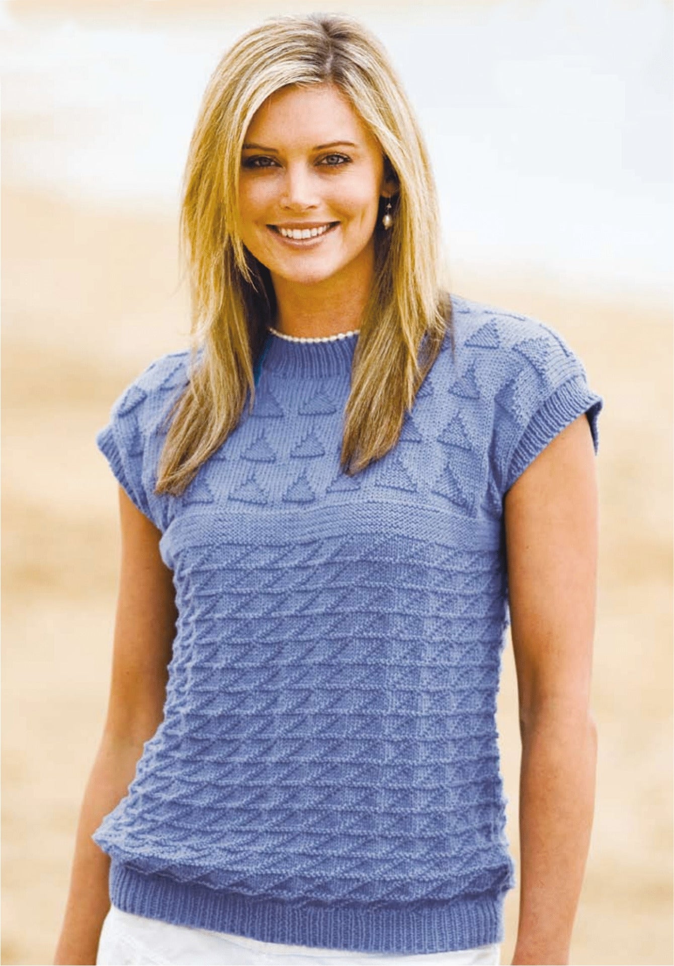PT 8210 Geometric Top in 8 ply Cotton - PDF