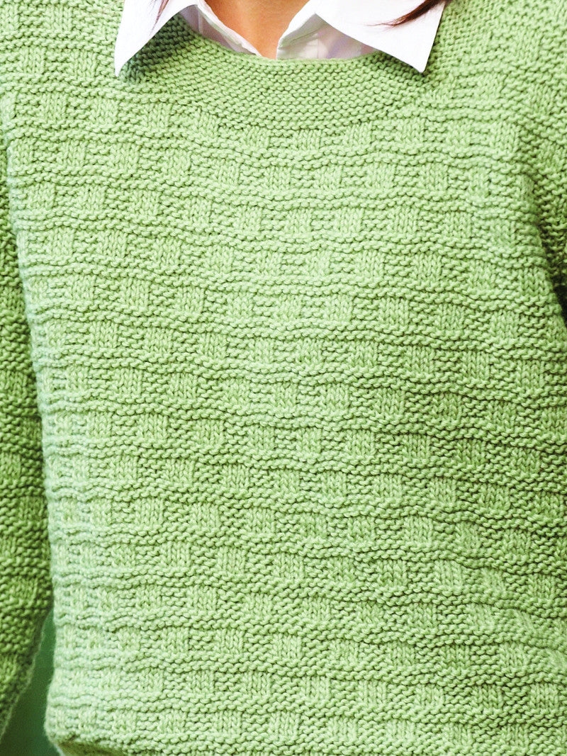 PT 8297 - Ripple Check Jumper - Knitting Pattern