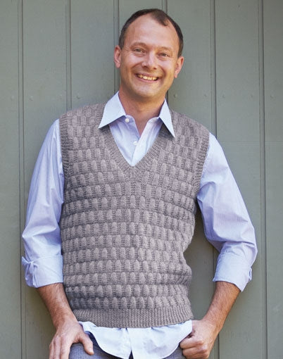 PT 8302 - V-Neck Vest - Knitting Pattern