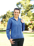PT 8317 - Jumper with Cable Twist - Knitting Pattern