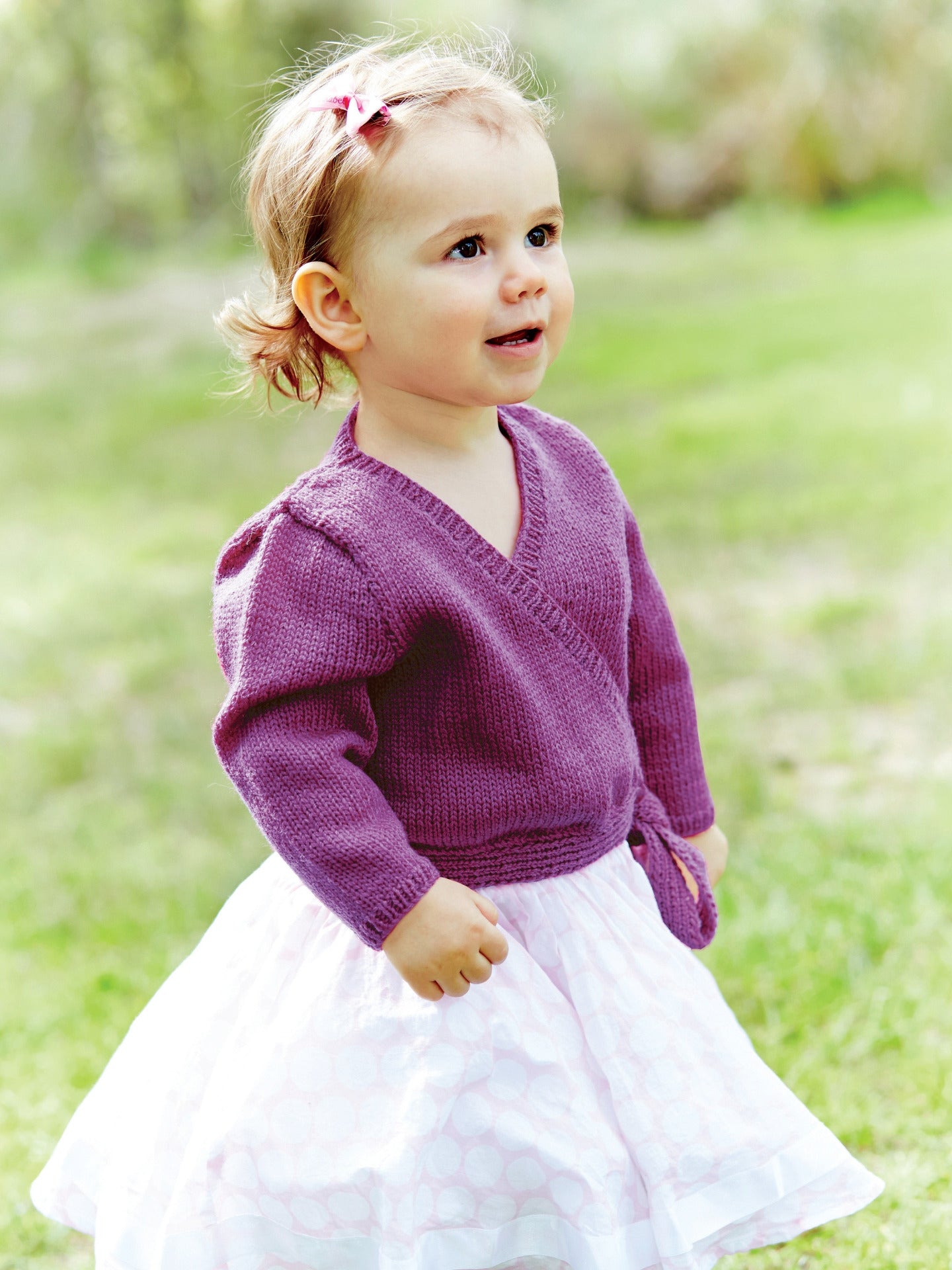 PT 8357 - Ballet Cardigan PDF - Knitting Pattern