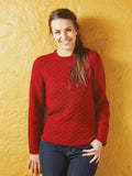 PT 8371 - Textured Stitch Jumper - Knitting Pattern
