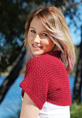 PT 8383 - Lace Cotton Shrug - Knitting Pattern