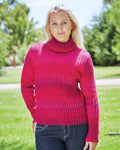 PT 8403 - Ribbed Turtleneck - Knitting Pattern