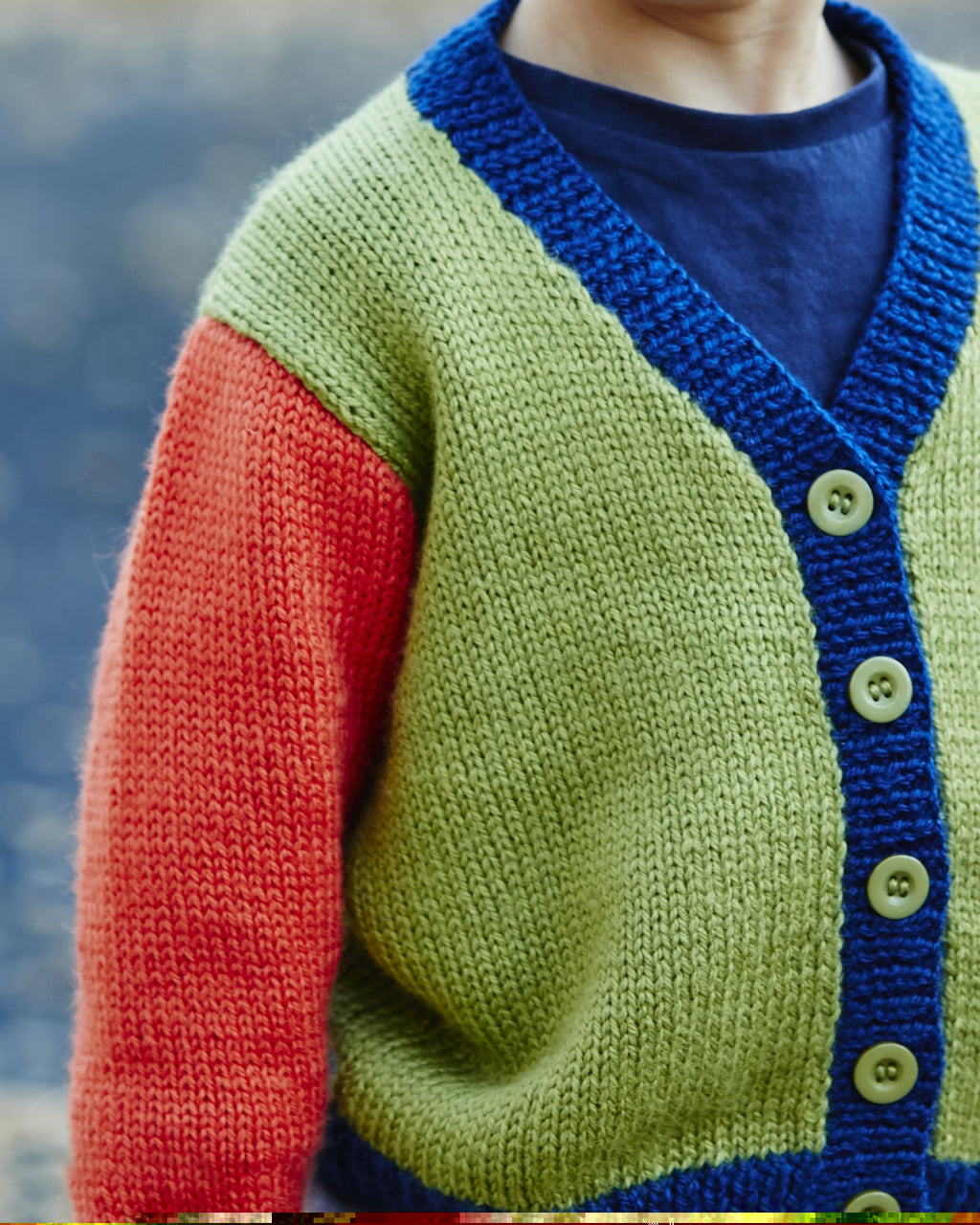 PT 8413 - Colour Cardigan - Knitting Pattern