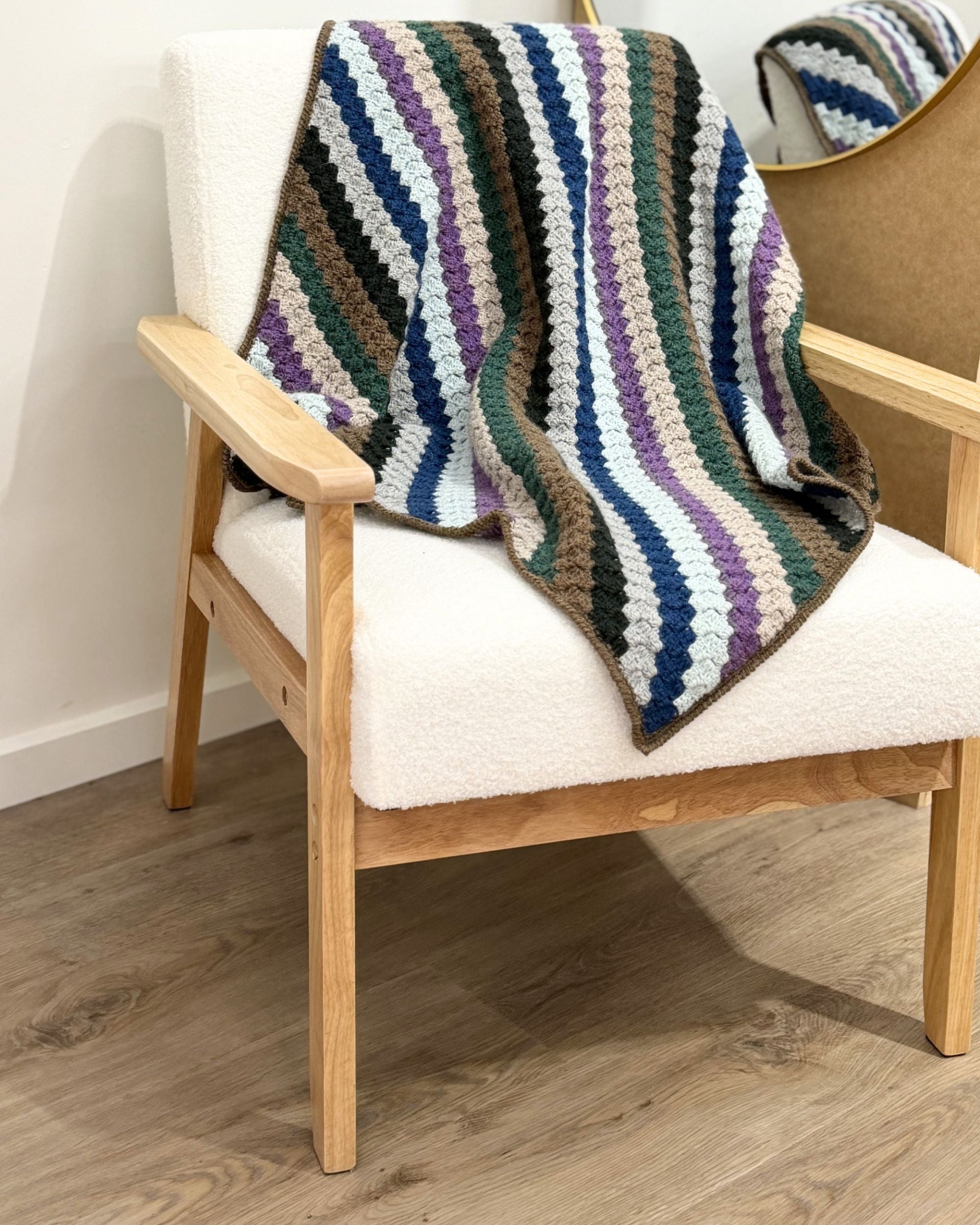 PT 8415 - Corner to Corner Blanket - Crochet Pattern