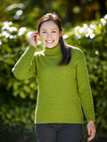 PT 8424 - Turtle Neck Jumper - Knitting Pattern