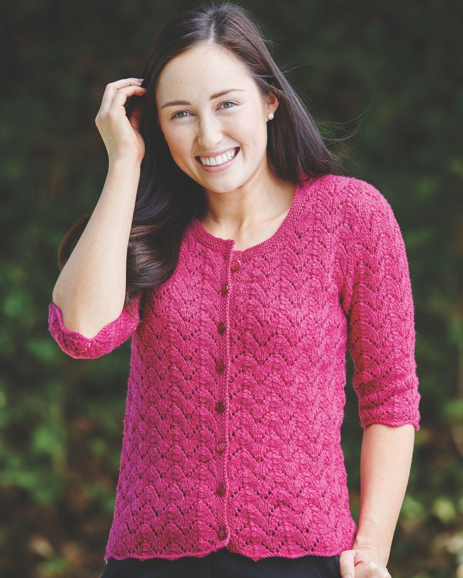 PT 8437 - Van Dyke Cardigan - Knitting Pattern