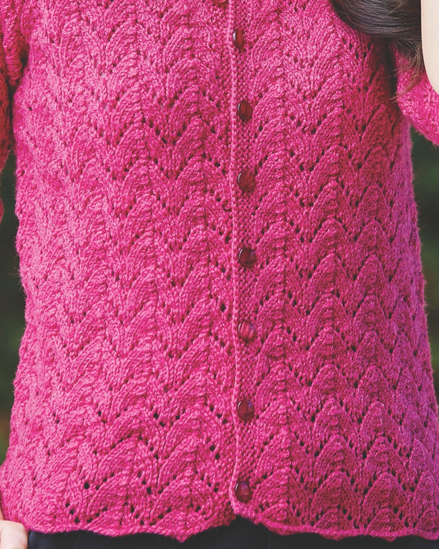 PT 8437 - Van Dyke Cardigan - Knitting Pattern