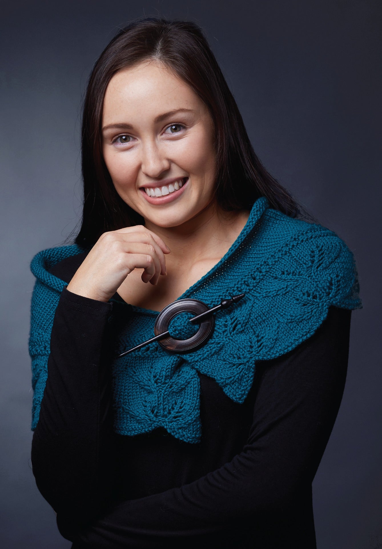 PT 8448 - Lace Shawlette - Knitting Pattern
